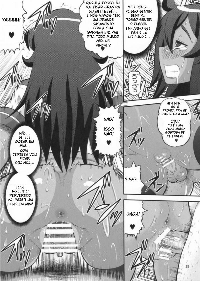 (C71) [AMP (Norakuro Nero)] Kizoku o Raku ni Otosu Houhou (Zero no Tsukaima) [Portuguese-BR] page 28 full