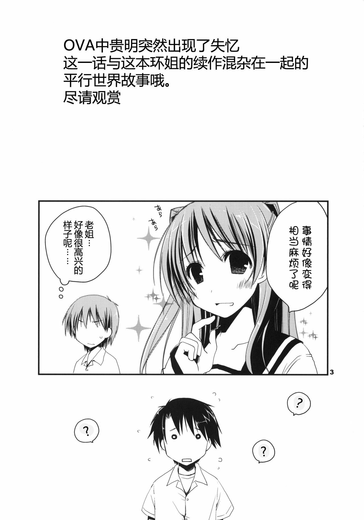 (C78) [Ponkotsu Works] Kekkyoku Fukou na Kousaka Tamaki (ToHeart2) [Chinese] [水晶海漢化組] page 2 full