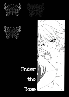 (C78) [DOORS, UA (Sakura, Teramoto Kaoru)] Under the Rose (Touhou Project) [English] [Wings of Yuri] - page 2