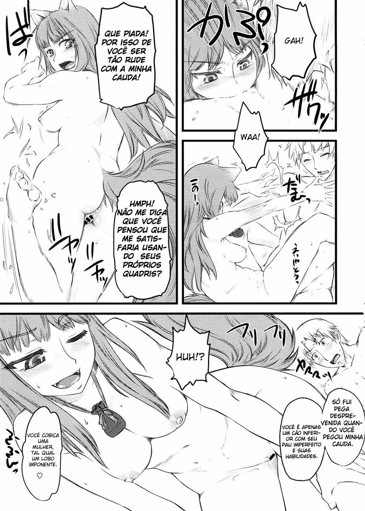 (COMIC1☆2) [Hi-PER PINCH (clover)] McenRoe -Makenrou- (Spice and Wolf) [Portuguese-BR] [Chrono Kimera] page 14 full