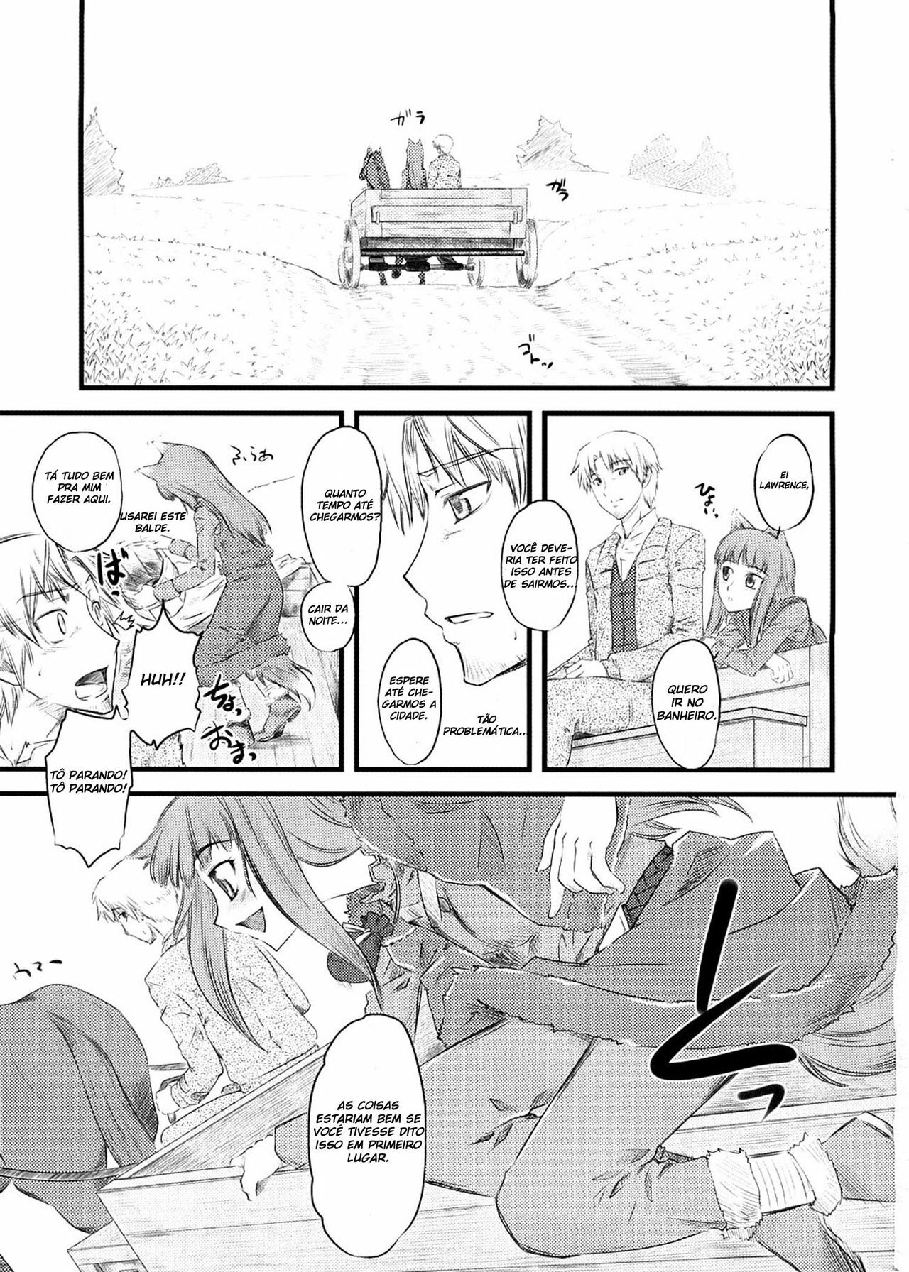 (COMIC1☆2) [Hi-PER PINCH (clover)] McenRoe -Makenrou- (Spice and Wolf) [Portuguese-BR] [Chrono Kimera] page 2 full