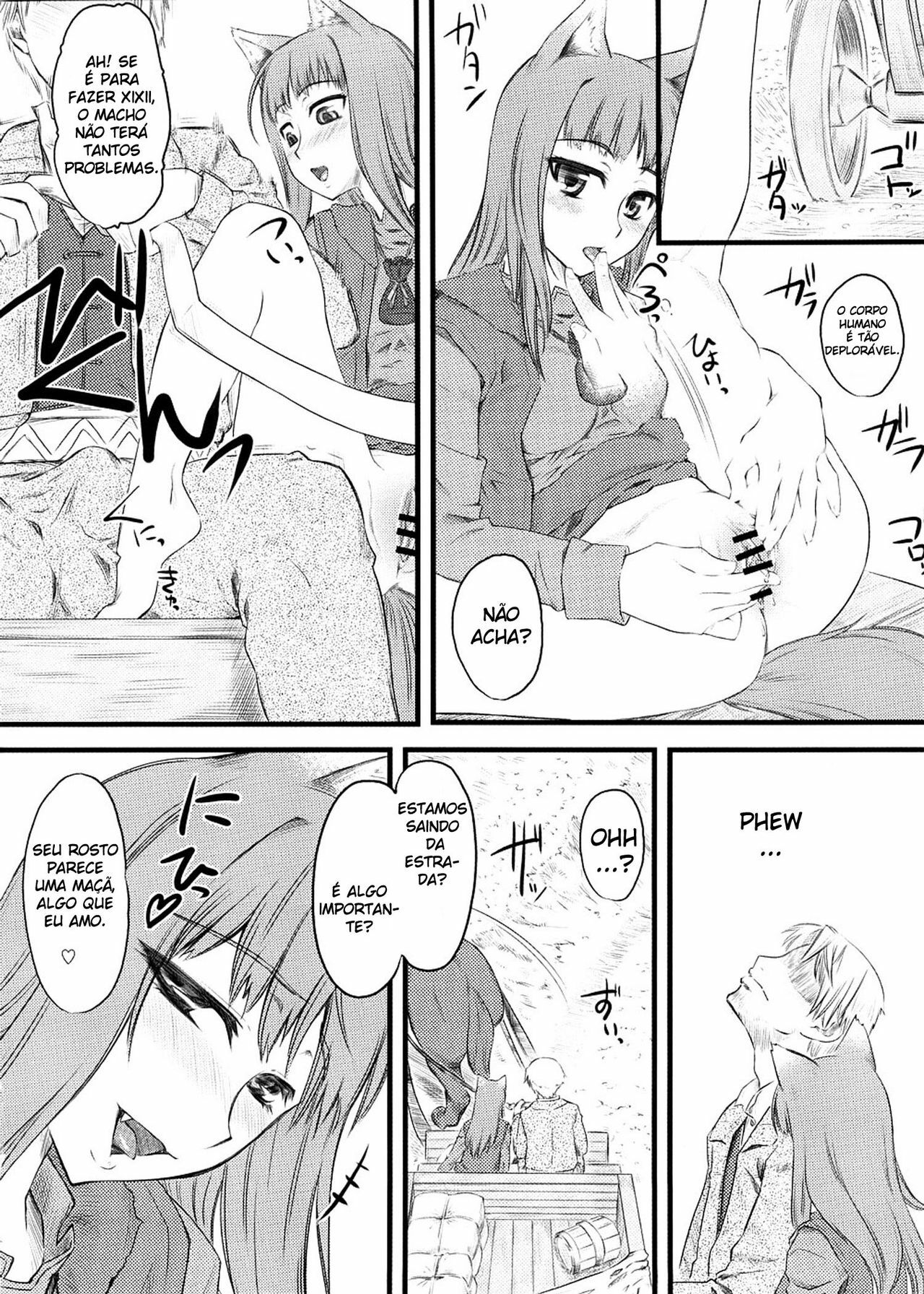 (COMIC1☆2) [Hi-PER PINCH (clover)] McenRoe -Makenrou- (Spice and Wolf) [Portuguese-BR] [Chrono Kimera] page 5 full