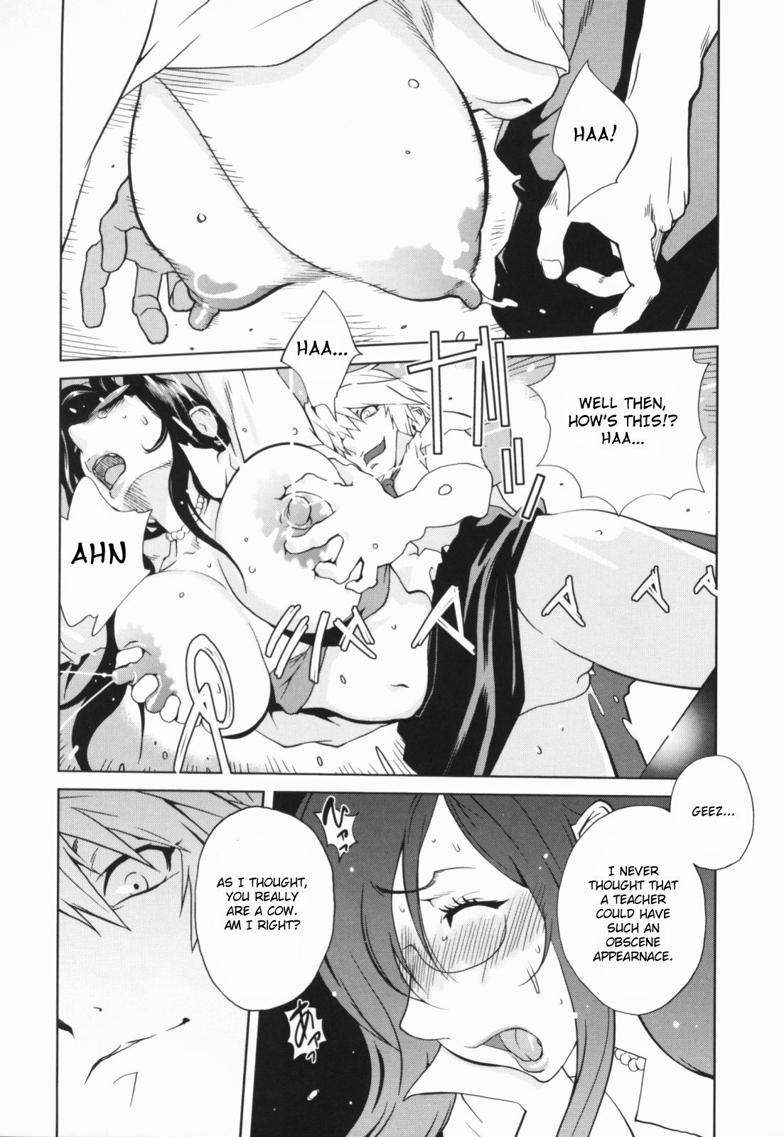 [Kotoyoshi Yumisuke] Kumikyoku Mitsunyuu - Mammosus Vacca Narratio [English] [Fated Circle] [Decensored] page 30 full