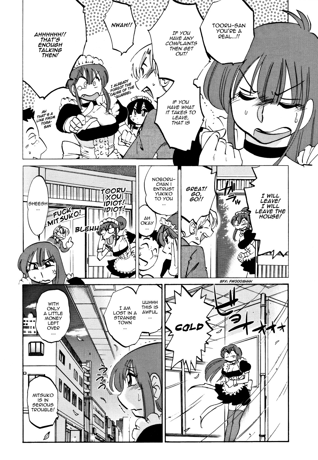 [Tsuya Tsuya] Maid Mitsuko no Daibouken | The Great Adventure of Mitsuko the Maid (Men's Young 2010-01) [English] [Nemui] [Digital] page 4 full