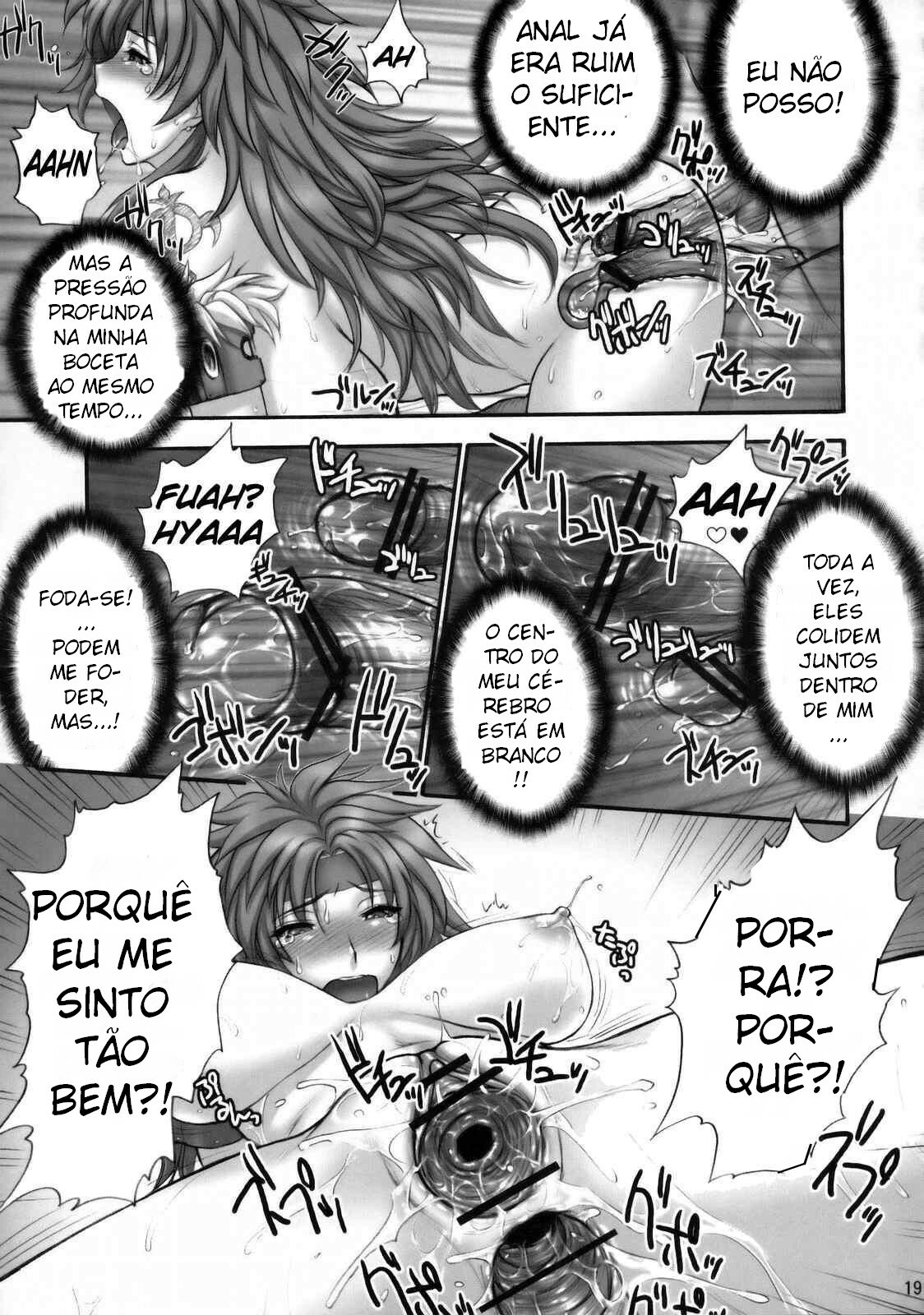 (C76) [Shinnihon Pepsitou (St.germain-sal)] Gang the Bandits (Queen's Blade) [Portuguese-BR] [Mira-chan] page 17 full