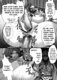 (C76) [Shinnihon Pepsitou (St.germain-sal)] Gang the Bandits (Queen's Blade) [Portuguese-BR] [Mira-chan] - page 19