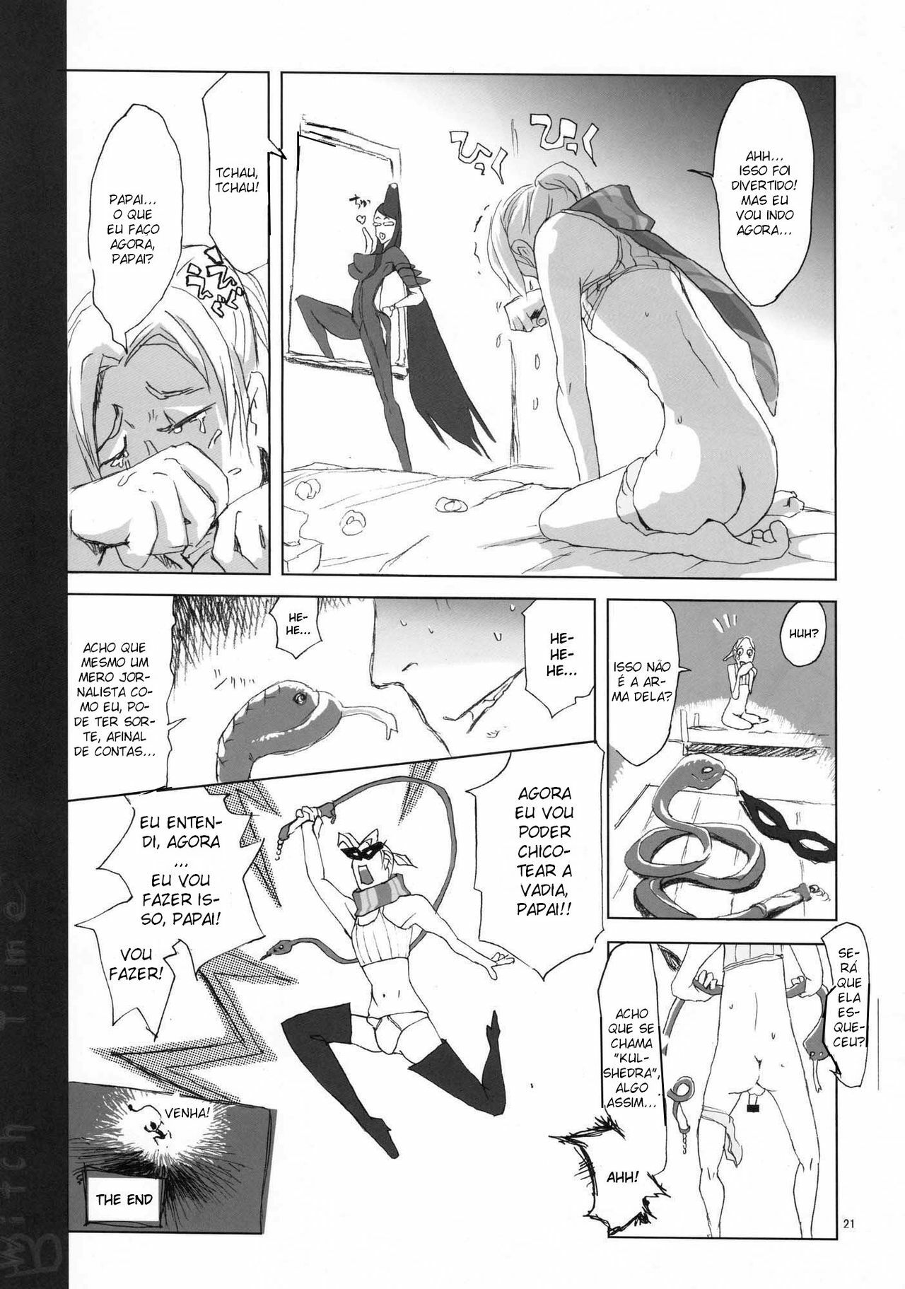 (C77) [YA-ZY (Yunioshi)] Witch Time (BAYONETTA) [Portuguese-BR] [Hentai Pie] page 20 full