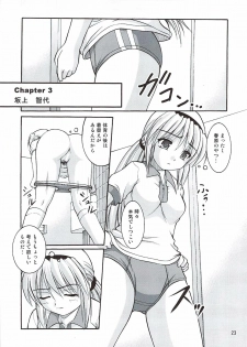 (C78) [Juicy Fruits (Satomi Hidefumi)] Bou Yuumei Koukou Joshi Toilet Tousatsu 2-jigen Bishoujo Hen Vol. 4 (Clannad) - page 23