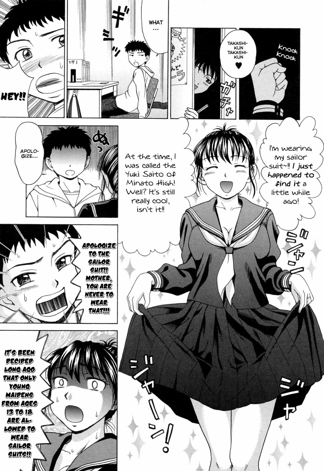 [Shiraishi Nagisa] Mamadatte! Sailor Fuku | Even Mama can wear Sailor Suits! (Mama ni Oborete) [English] [Brolen] page 7 full