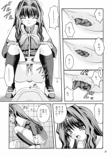 (COMIC1☆3) [Juicy Fruits (Satomi Hidefumi)] Bou Yuumei Koukou Joshi Toilet Tousatsu 2-jigen Bishoujo Hen Vol. 2 (Kanon) - page 20