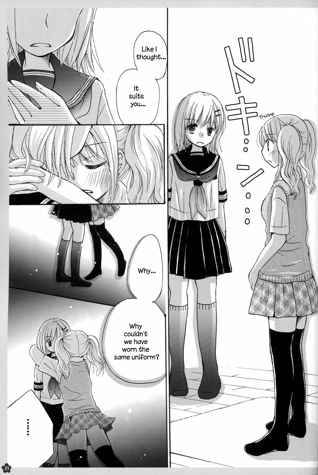 (C76) [Yuririn no Moto (Yuririn)] Koi no Charade [English] [Wings of Yuri] page 21 full