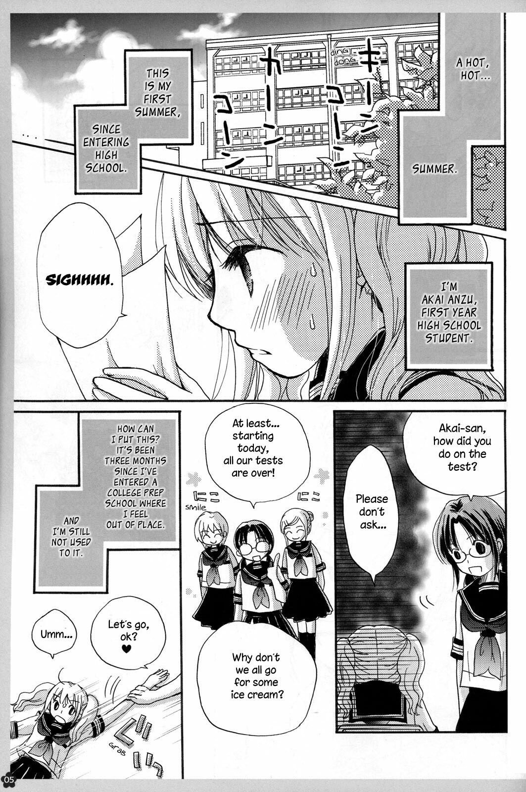 (C76) [Yuririn no Moto (Yuririn)] Koi no Charade [English] [Wings of Yuri] page 5 full