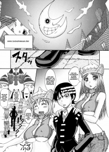 (C77) [Rabbit Labyrinth (Namikaze Rankuu)] RABI×2 3rd Ch. 1 (Soul Eater) [Spanish] - page 4