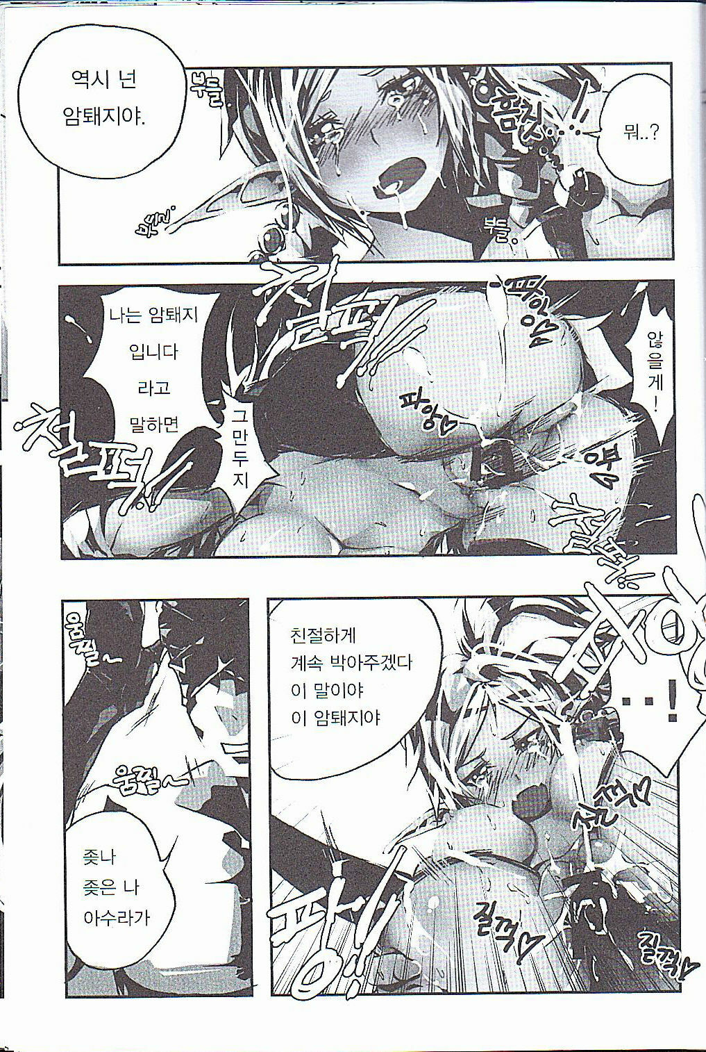 [Dirty Star (BusanTerious)] Tei Shit Kairaku - Bad Shit Pleasure | 저질 쾌감 (Dungeon Fighter Online) [Korean] page 5 full