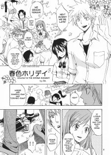 (CosCafe22) [Kurione-sha (YU-RI)] Shunshoku Holiday (Bleach) [English] [doujin-moe.us] - page 2