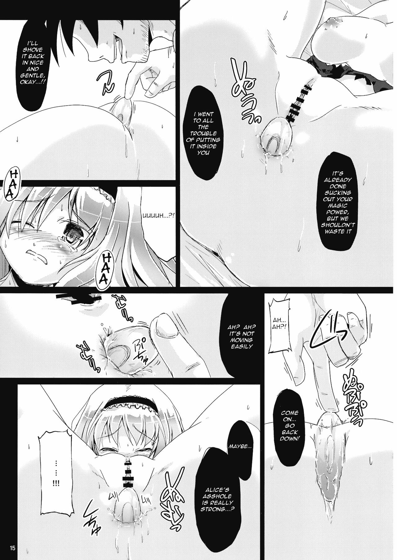 (C76) [Pixel Cot. (Habara Meguru)] Irodori no Love Song | Colorful Love Song (Touhou Project) [English] =Torwyn= page 15 full