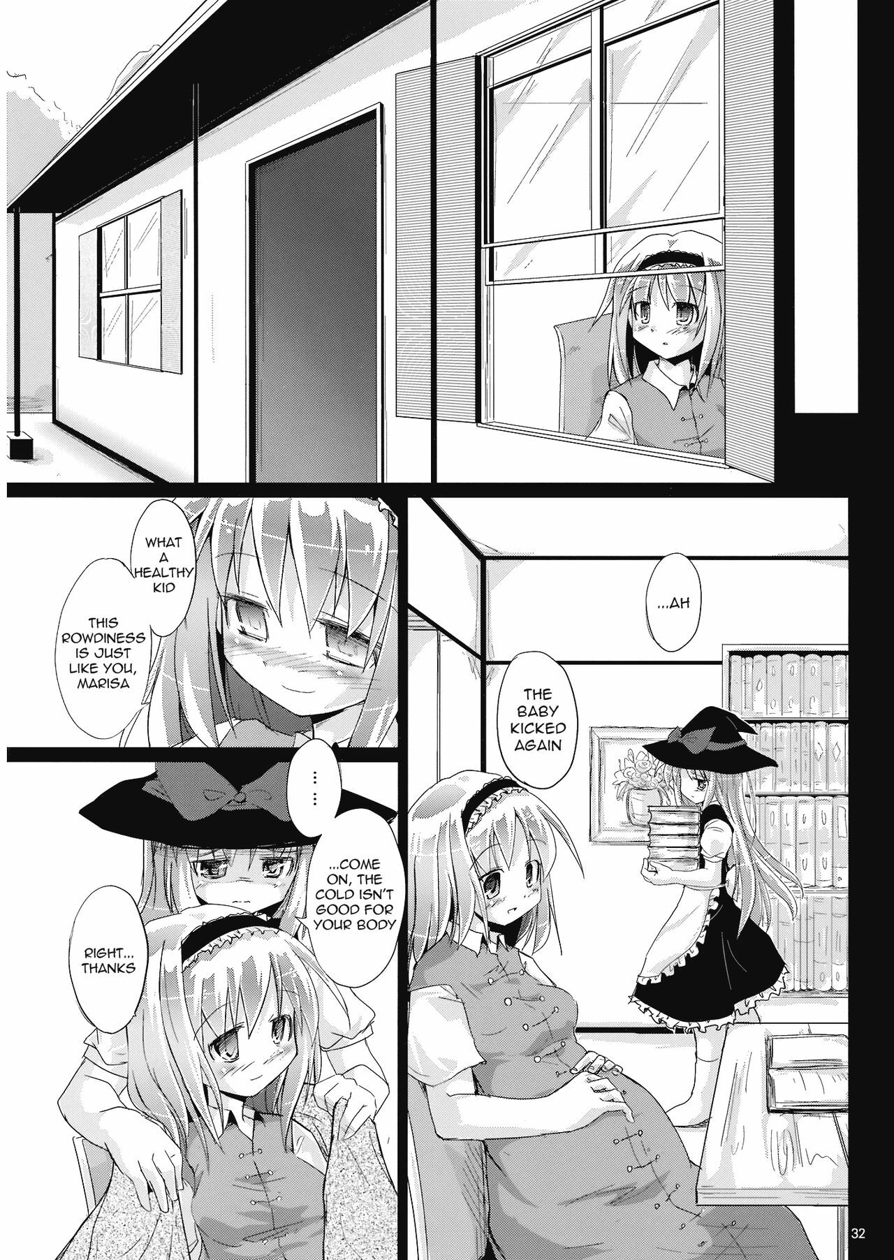 (C76) [Pixel Cot. (Habara Meguru)] Irodori no Love Song | Colorful Love Song (Touhou Project) [English] =Torwyn= page 32 full