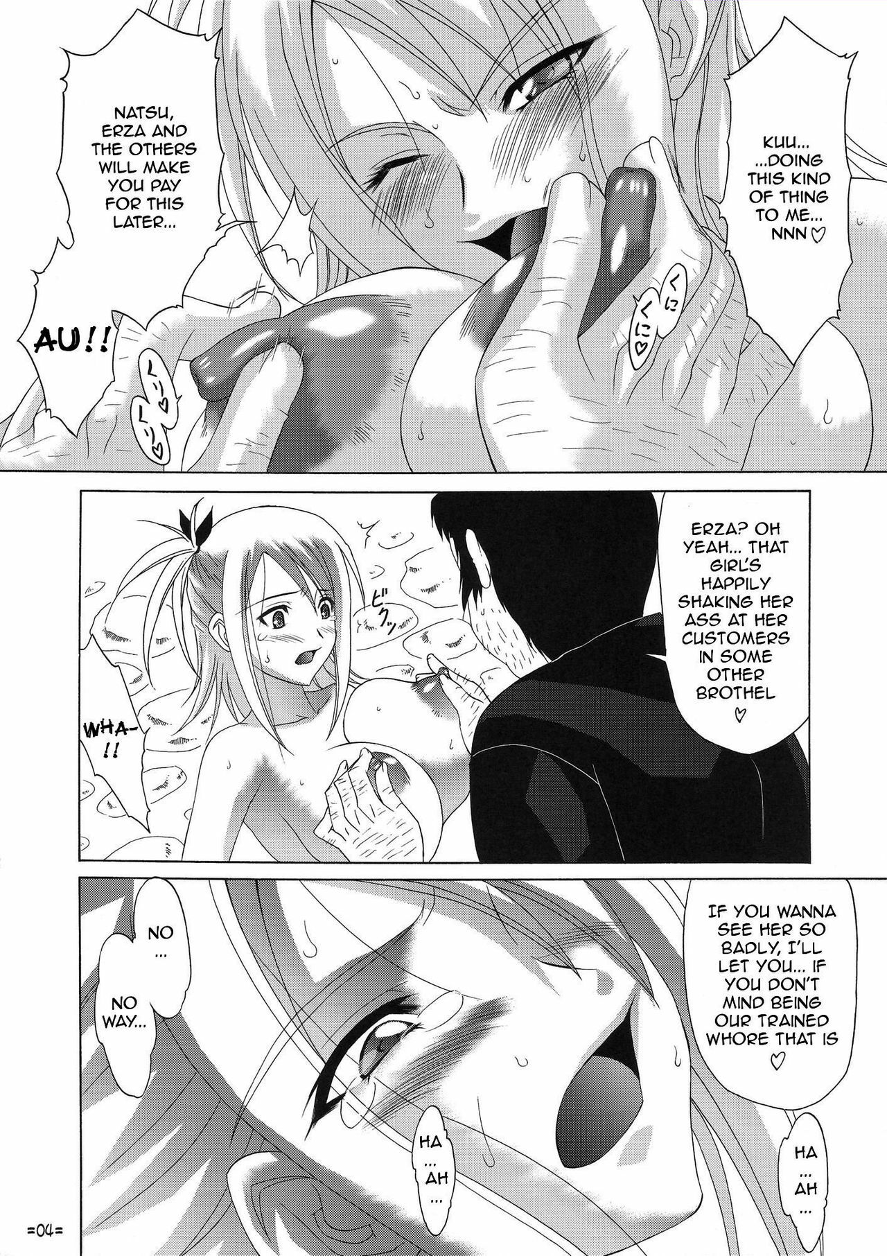 [Tsurikichi Doumei (Shiomi Yuusuke)] FAIRY SLAVE II (Fairy Tail) [English] {doujin-moe.us} page 5 full