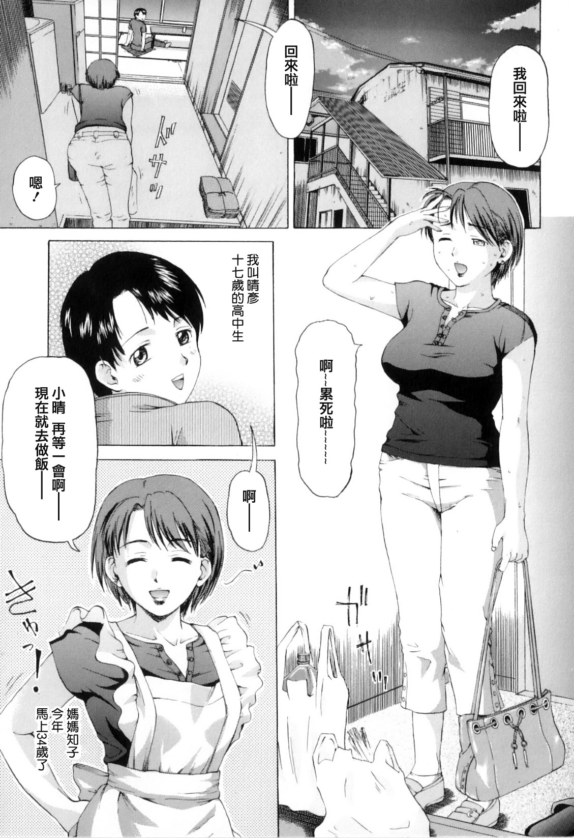 [Shiraishi Nagisa] 17 Sai (Boshi Chijou Kitan) [Chinese] [lzmcsa個人漢化] page 1 full