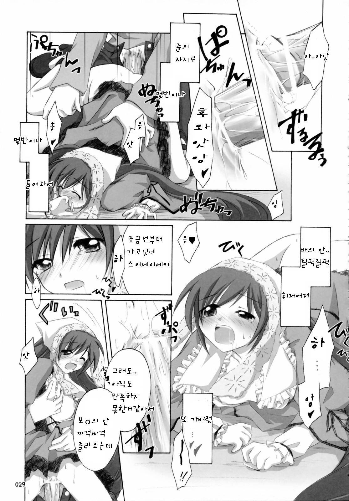 (C70) [Titokara 2nd Branch (Manami Tatsuya)] SUIDARAKE (Rozen Maiden) [Korean] page 28 full