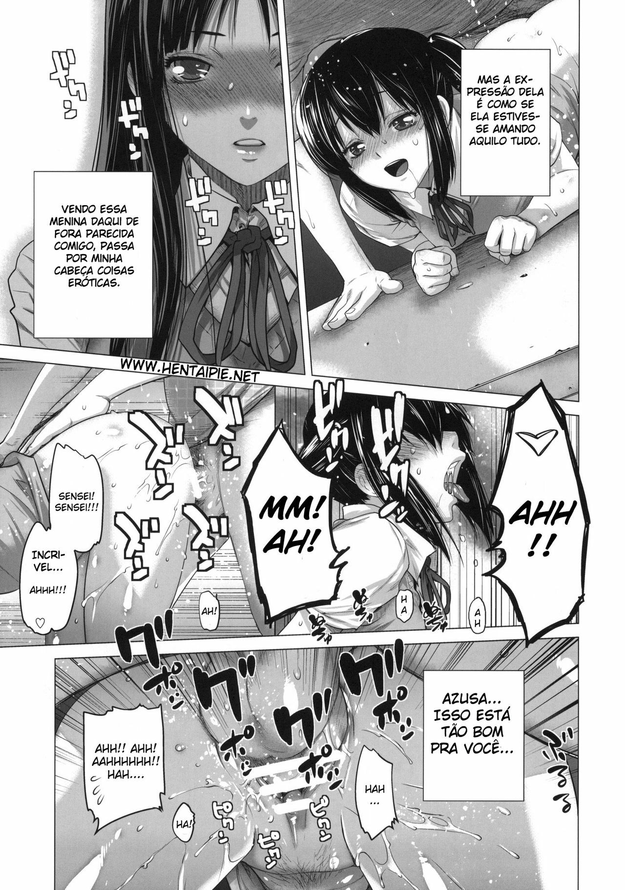 [Kouchaya (Ootsuka Kotora)] SHE CHAIN (K-ON!) [Portuguese-BR] [HentaiPie] page 14 full