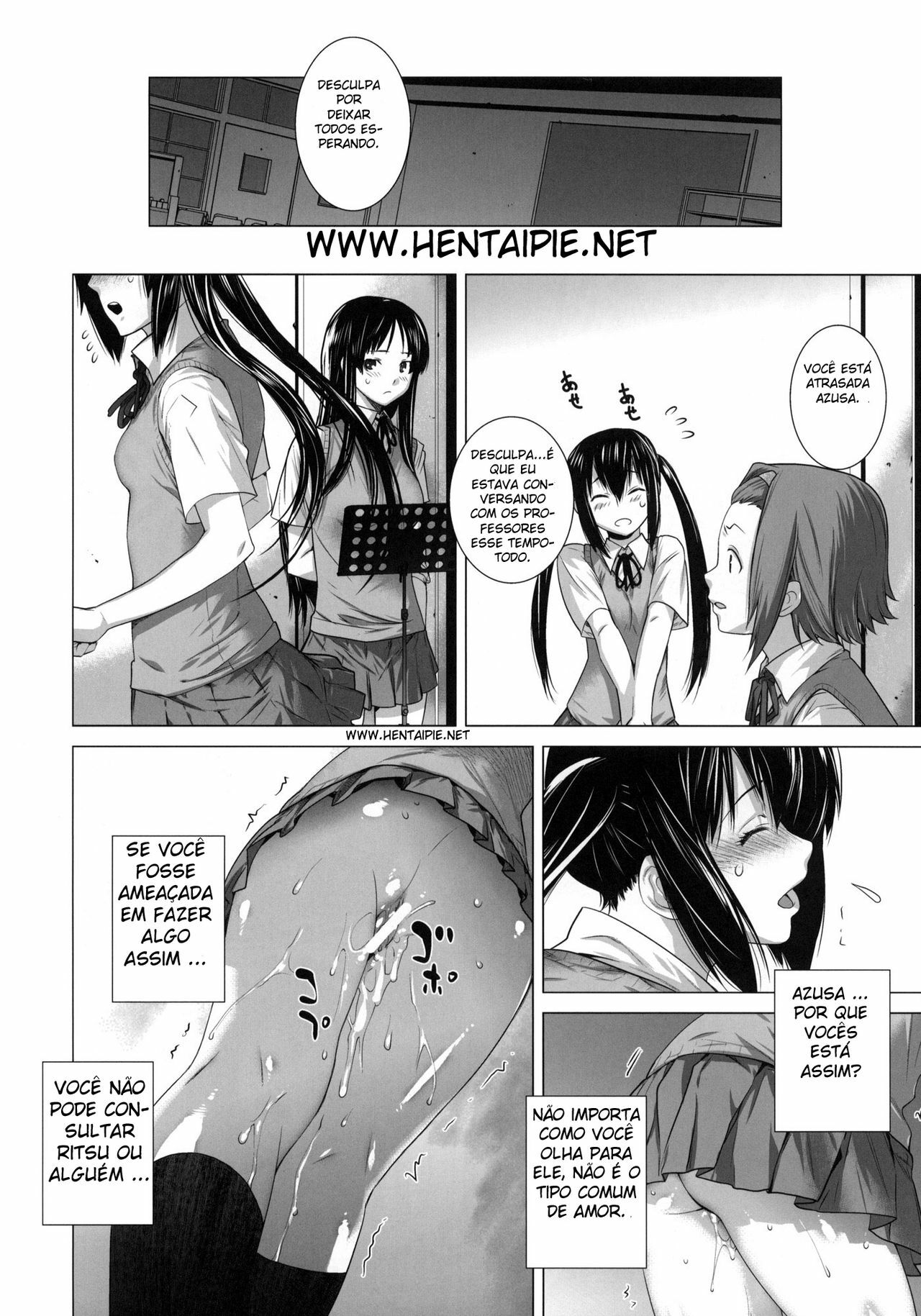 [Kouchaya (Ootsuka Kotora)] SHE CHAIN (K-ON!) [Portuguese-BR] [HentaiPie] page 23 full