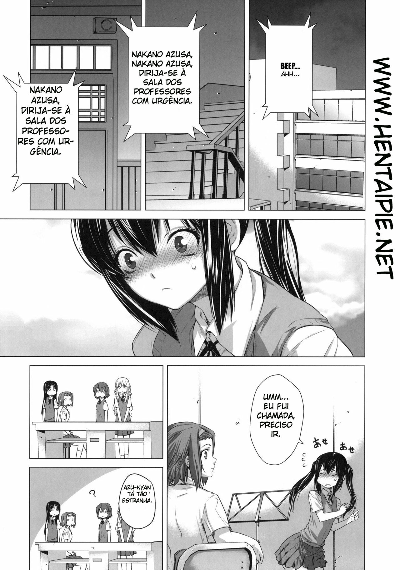 [Kouchaya (Ootsuka Kotora)] SHE CHAIN (K-ON!) [Portuguese-BR] [HentaiPie] page 4 full