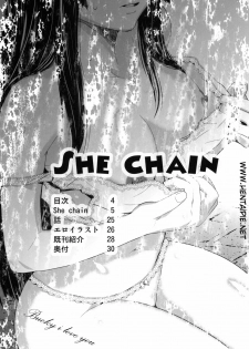 [Kouchaya (Ootsuka Kotora)] SHE CHAIN (K-ON!) [Portuguese-BR] [HentaiPie] - page 3