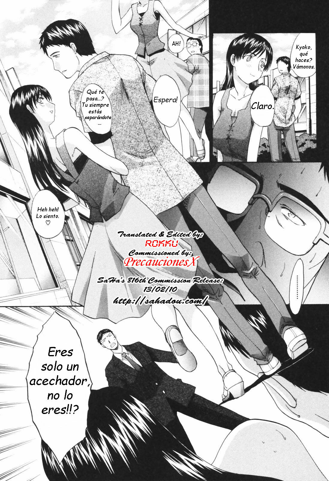 [Itaba Hiroshi] Tsuma Kyouko - My Wife, Kyouko | Married Woman Kyouko Ch.1-6 [Spanish] page 105 full