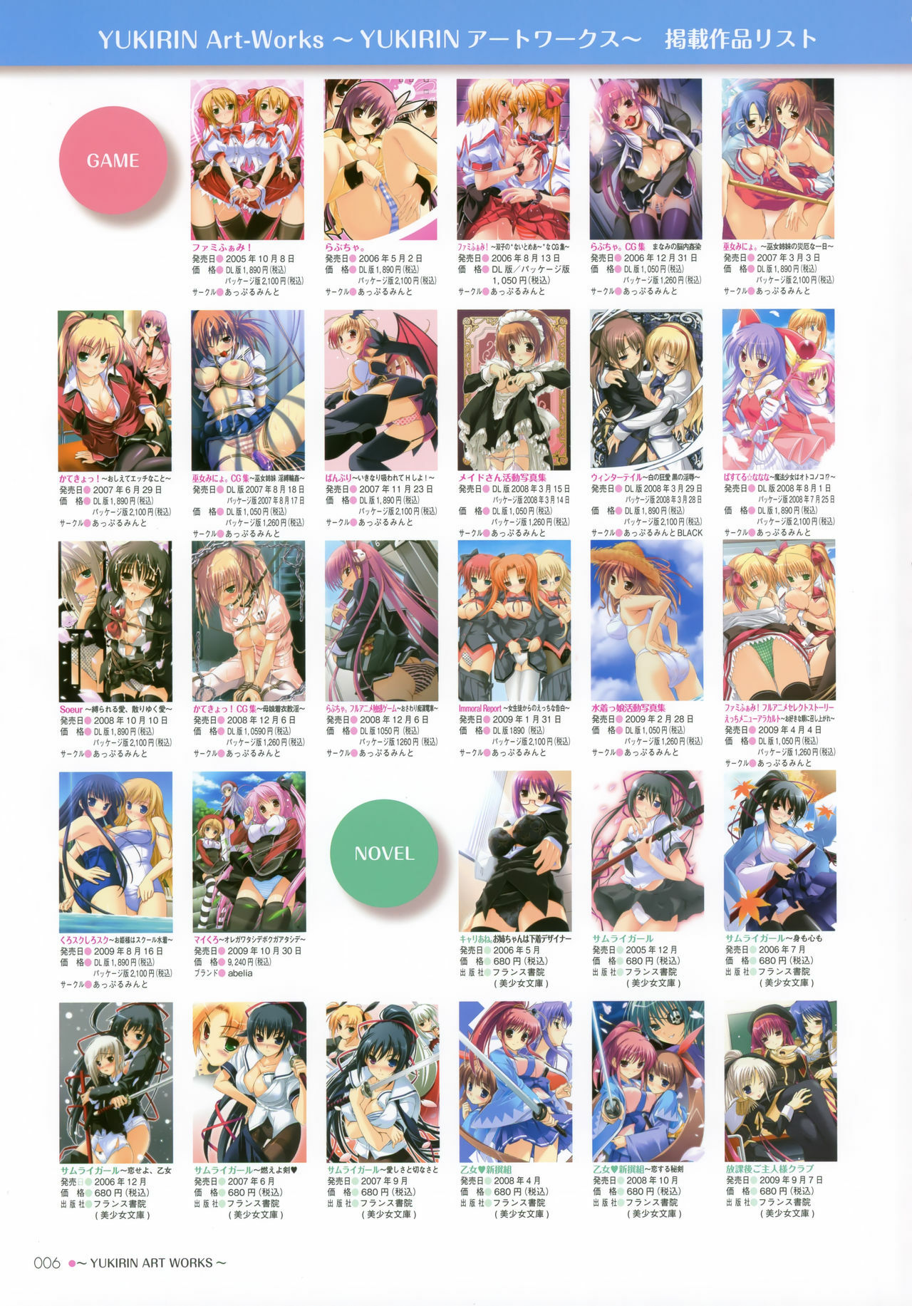 YUKIRIN Art-works page 5 full