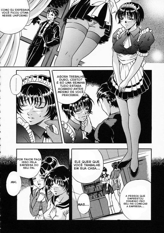 [Shizuki Shinra] Dorei no Chisuji | Slave Lineage (Dorei no Ketsumyaku) [Portuguese-BR] [Guroking] page 9 full