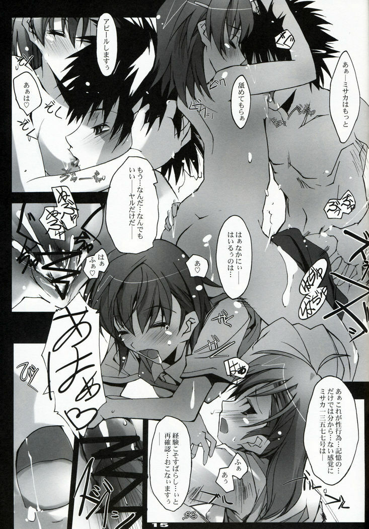 (SC42) [RYU-SEKI-DO (Nagare Hyo-go)] Tokimeki Radio Noise (Toaru Majutsu no Index) page 14 full