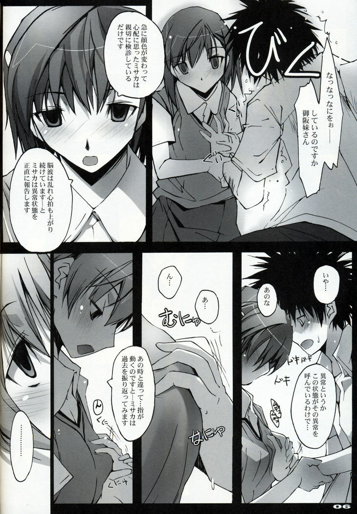 (SC42) [RYU-SEKI-DO (Nagare Hyo-go)] Tokimeki Radio Noise (Toaru Majutsu no Index) page 5 full