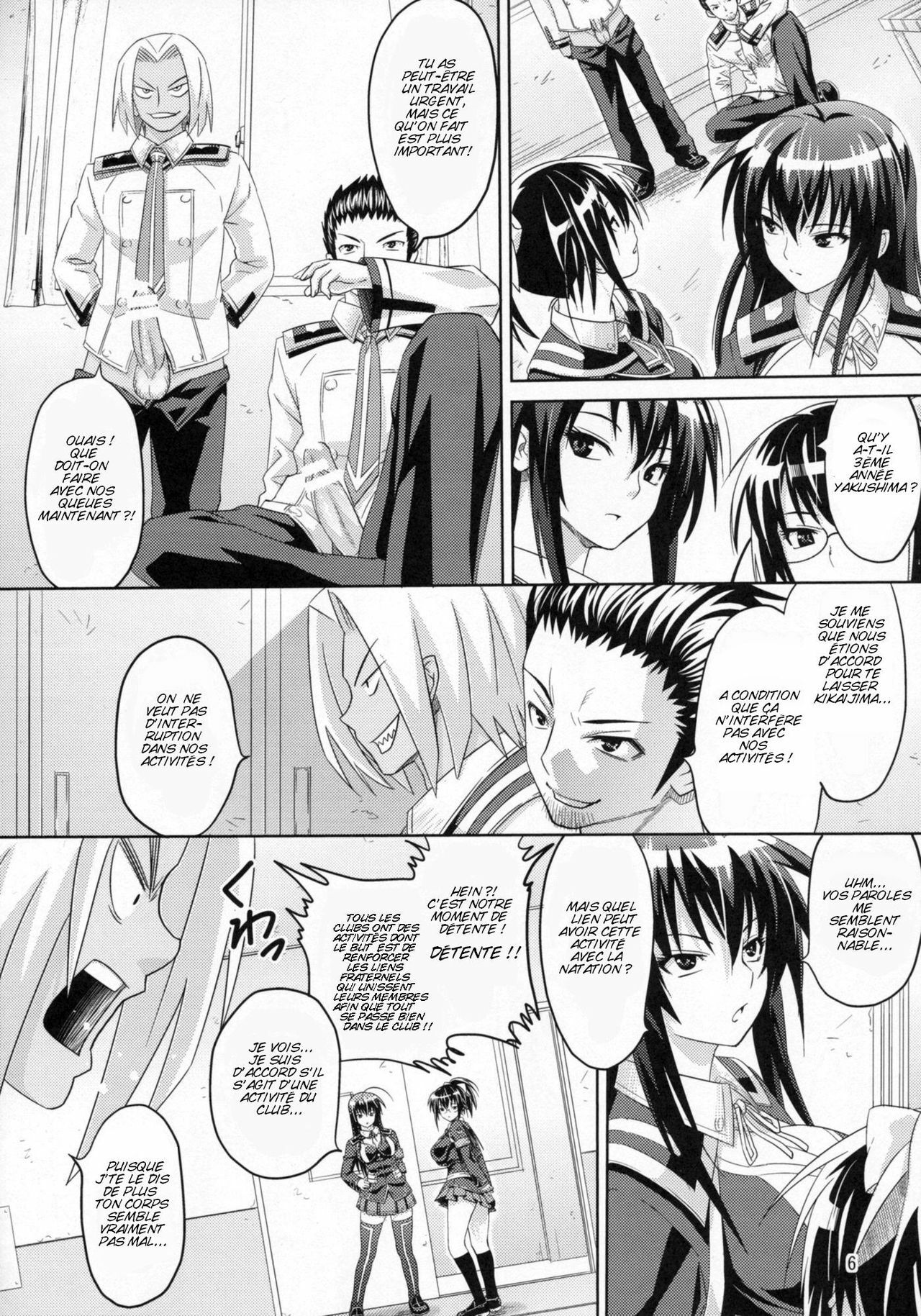 (C77) [Muchi Muchi 7 (Hikami Dan, Sanagi Torajirou)] Kaikei no Oshigoto | Accounting Job (Medaka Box) [French] page 8 full