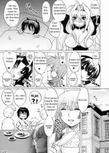 (C75) [Honey Bump (Nakatsugawa Minoru)] Tsukiumi-tan O-panty Mieteru yo (Sekirei) [Portuguese-BR] - page 21