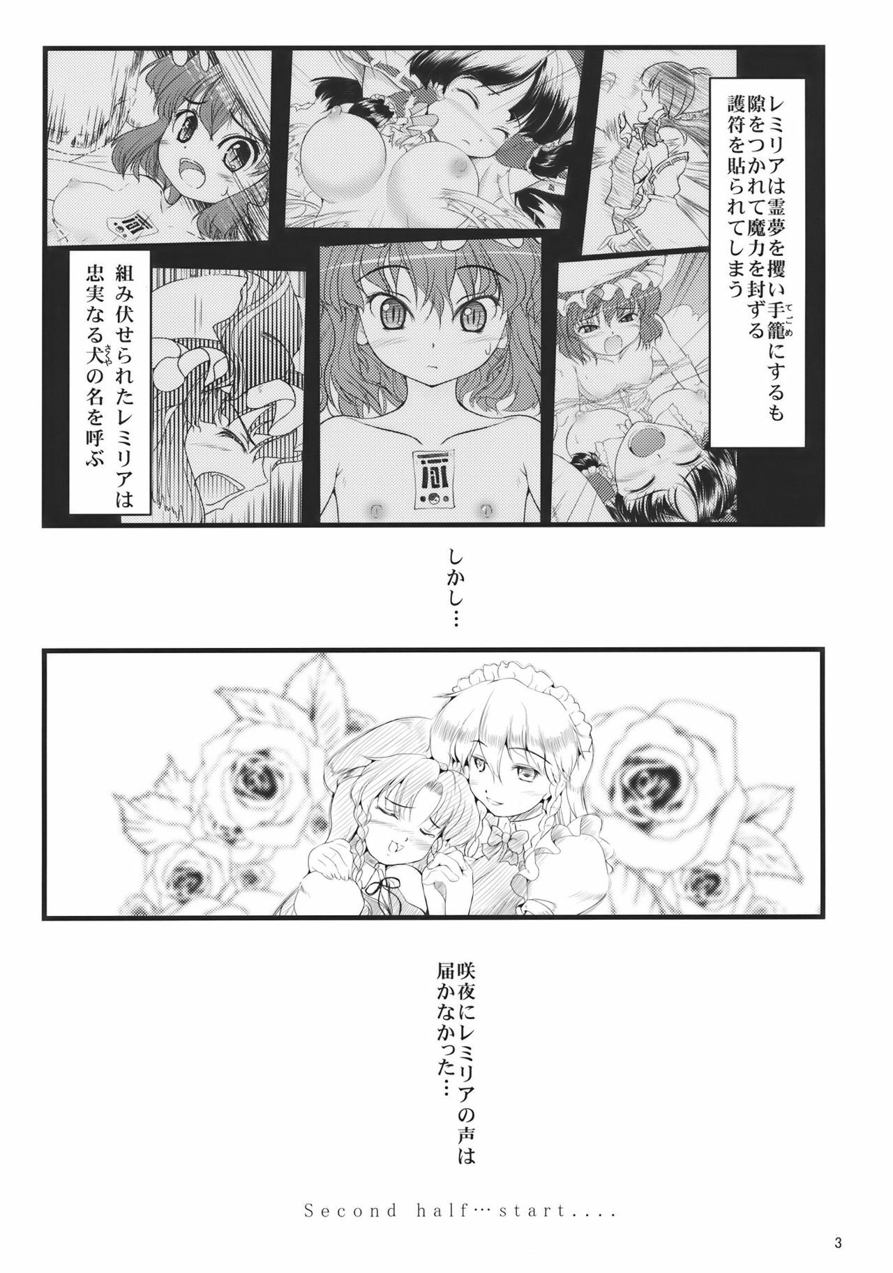 (C78) [LeimkissA (Nekohane Ryou)] Kouhaku Tenchuu (Touhou Project) page 3 full