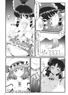 (C78) [LeimkissA (Nekohane Ryou)] Kouhaku Tenchuu (Touhou Project) - page 10