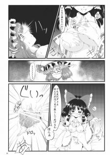 (C78) [LeimkissA (Nekohane Ryou)] Kouhaku Tenchuu (Touhou Project) - page 14