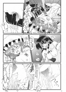 (C78) [LeimkissA (Nekohane Ryou)] Kouhaku Tenchuu (Touhou Project) - page 21