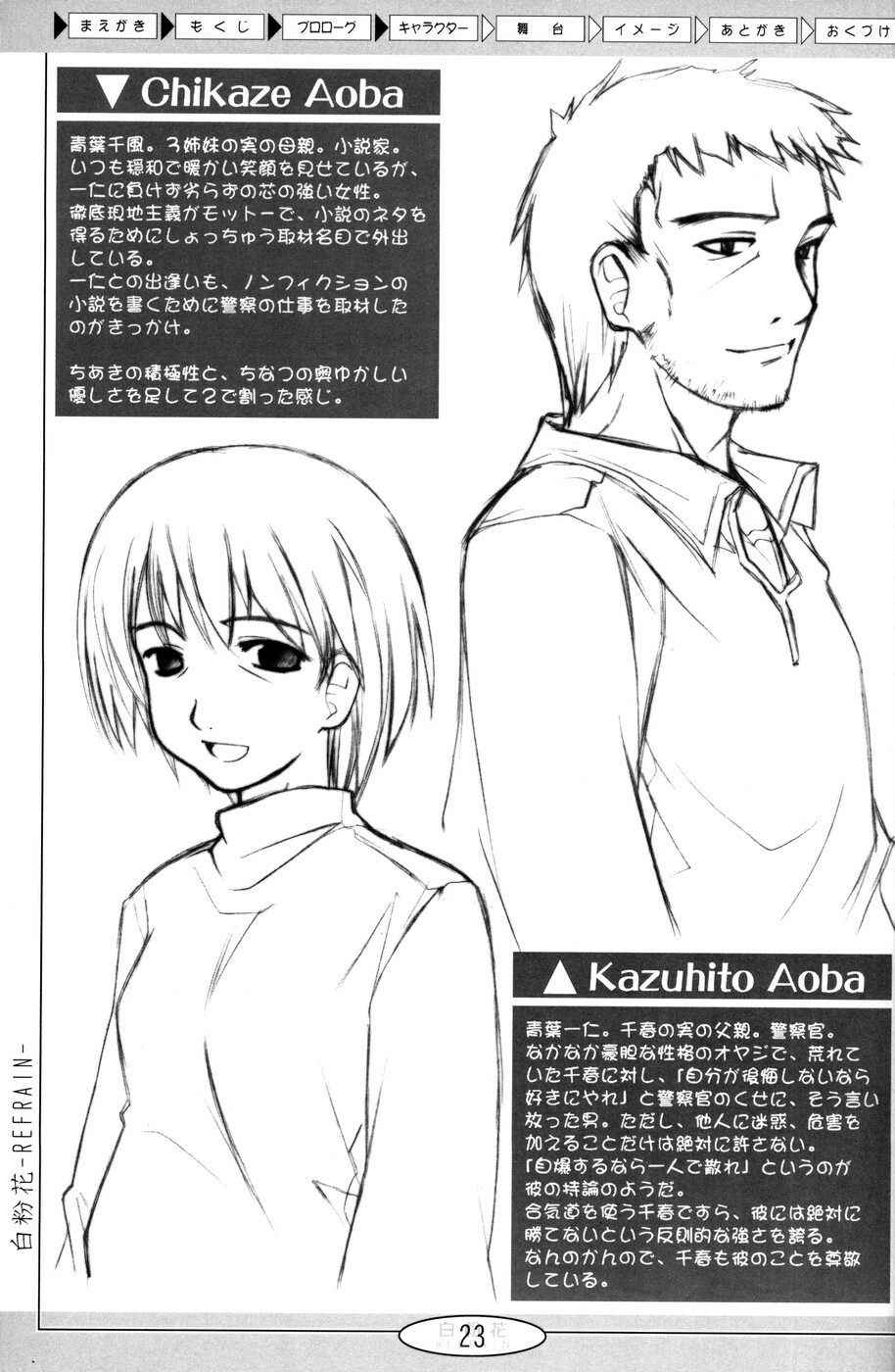 (CR36) [Active Sunrise (Muranako)] Oshiroibana -REFRAIN- Risshun page 22 full