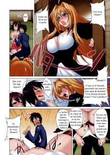 (C75) [Kurumi Namiki (Mita Kurumi)] Shokushin Shiteshite Ashikabi-sama! (Sekirei) [Portuguese-BR] [HentaiPie] - page 6