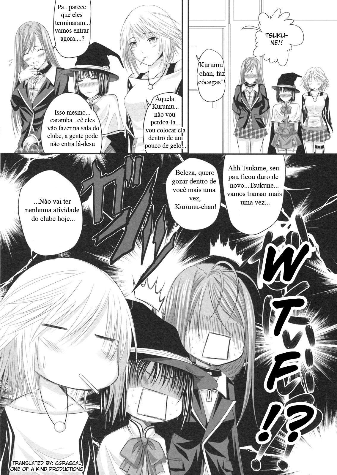 (C74) [Yorimichi (Arsenal)] RosaVam if Story ~Kurono Kurumu Hen~ (Rosario + Vampire) [Portuguese-BR] [HentaiPie] page 17 full