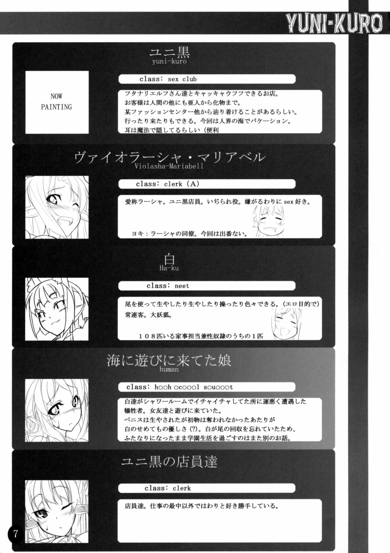 (C78) [Soundz of Bell (Shimakaze)] Yuni-Kuro 2 page 7 full