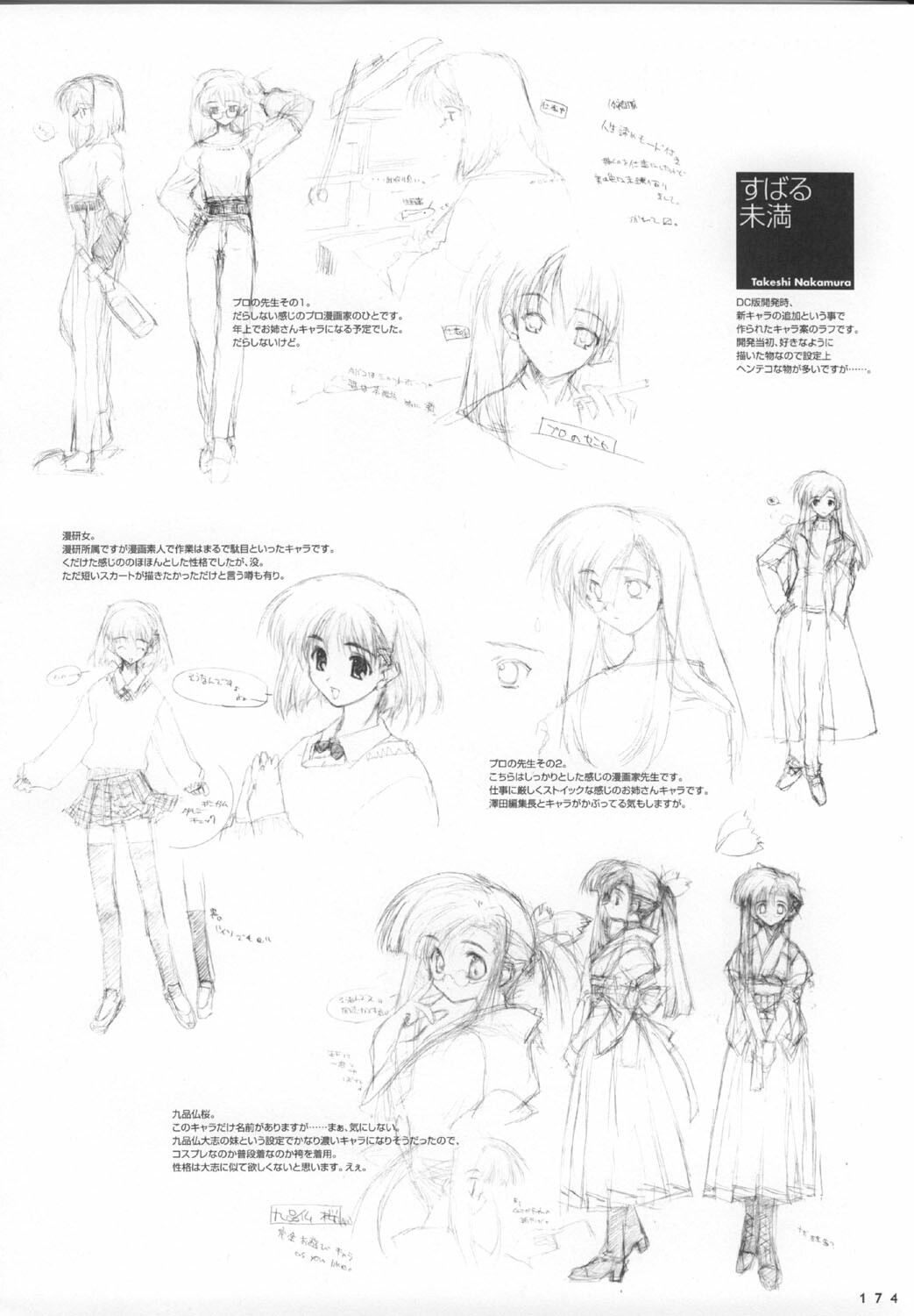 COMIC PARTY VISUAL FUN BOOK page 177 full