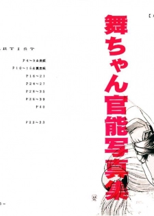 [White Elephant (Various)] Mai-chan Kannou Shashinshuu (King of Fighters)