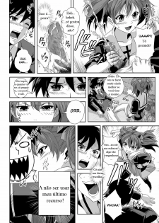 (C75) [Kamoro-SA-Z (Migiyori, Oobanburumai)] CAPU2 to Vampire (Rosario + Vampire) [Portuguese-BR] [Crono Strife] - page 6