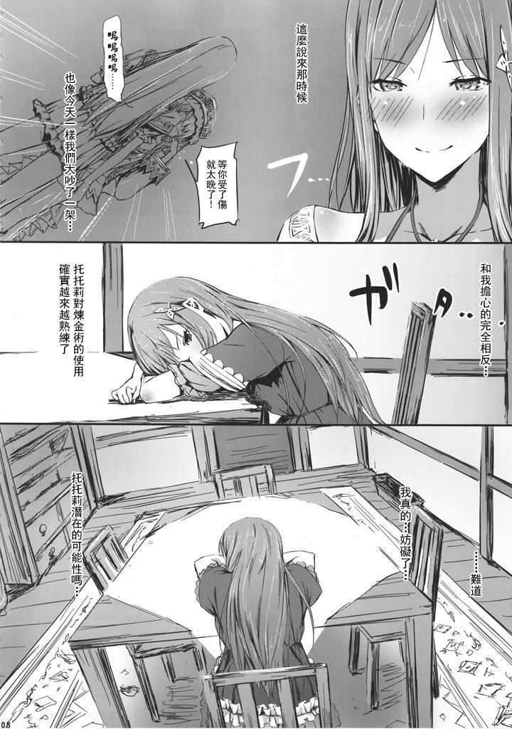 (SC48) [Cior (ken-1)] Gericht op de weg - Mezashita Michi no Saki ni (Atelier Totori) [Chinese] [萌动汉化组] page 8 full