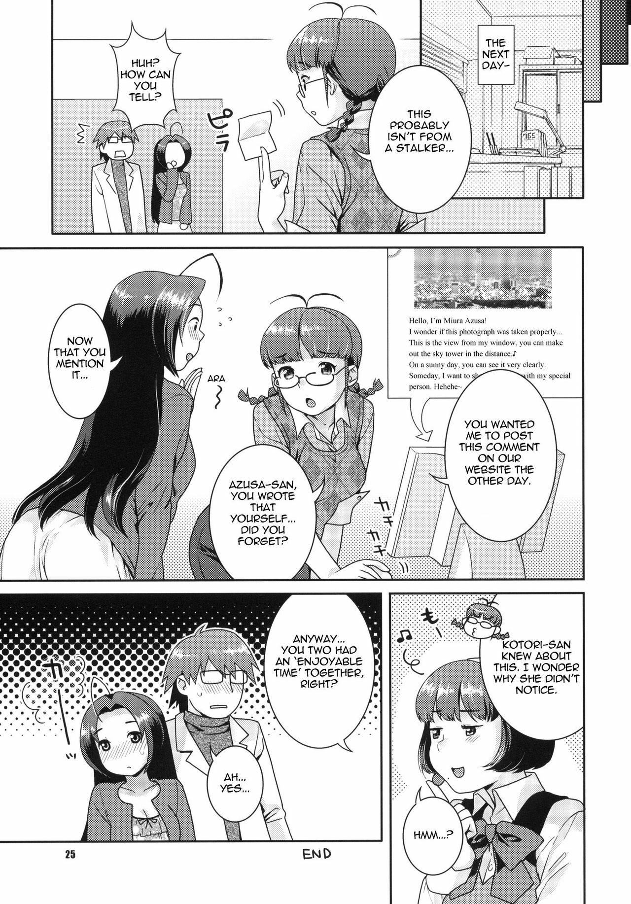 (C78) [Nekomataya (Nekomata Naomi)] Gisou Renai | Love in Disguise (THE iDOLM@STER) [English] =Team Vanilla= page 24 full