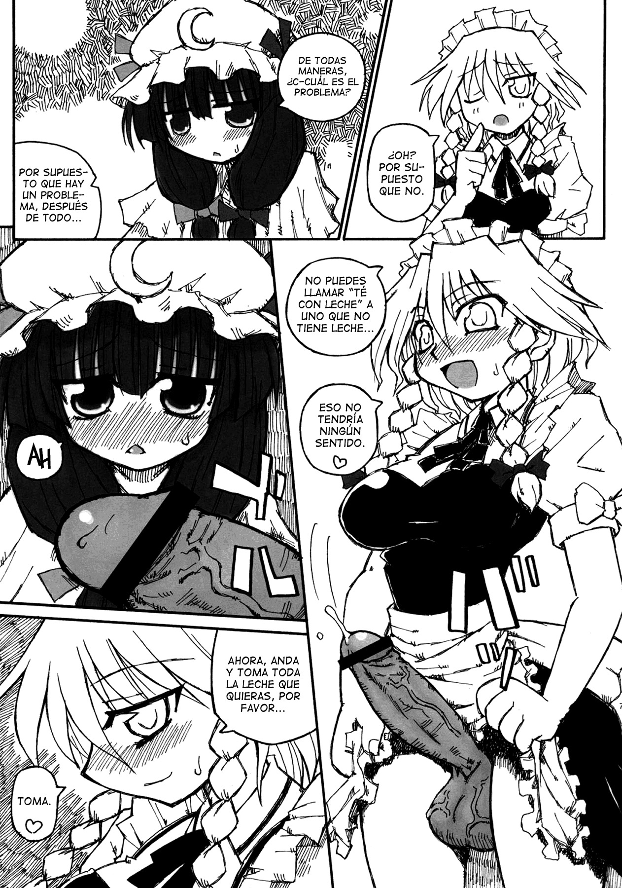 (SC28) [Domestic animals (Murasame Maru)] Seireitsukai no Gogo | El Atardecer de la Hechicera (Touhou Project) [Spanish] [Lateralus-Manga] page 6 full