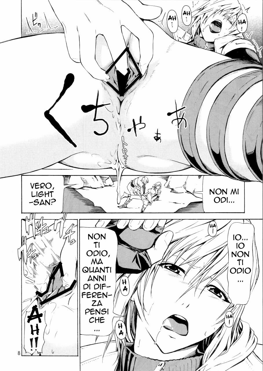 (COMIC1☆4) [JACK-POT (Jyura)] LIGHTNING (Final Fantasy XIII​) [Italian] page 7 full